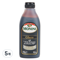 모니니 아세토 발사믹 글레이즈 드레싱, 250g, 5개