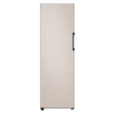 삼성전자 Bespoke AI 키친핏 1도어 냉동고 318L 방문설치, 새틴베이지, RZ70H32UN0
