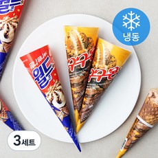 롯데웰푸드 월드콘 160ml x 4개입 + 구구콘 160ml x 4개입 세트 (냉동), 3세트