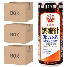 崇德發黑麥汁 250ml 易開罐 x24入/箱 德國原裝進口, 72罐