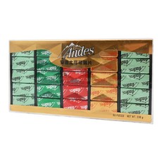 Andes 安迪士 綜合可可薄片禮盒, 60片, 236g, 1盒