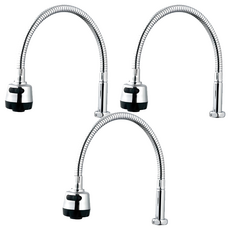 MIRINAE 用於虹膜更換的多合一眼鏡蛇廚房水龍頭, 3個