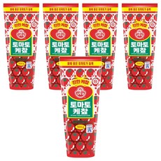 OTTOGI 不倒翁 番茄醬, 500g, 5瓶