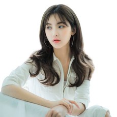 가발나라 여자 U자형 허쉬컷 C컬펌 오픈 반가발 + 엑스트라 피스 2p + 관리 3종 키트 세트, 다크블랙, 1세트 - 허쉬컷가발