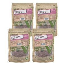Vilson 米森 有機紅藜麥 200g，無殘農，無化肥，紅藜脫殼，南美紅藜，全素, 4包