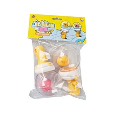 LET'S TOY LED水球水槍 2種組, 鴨子、章魚