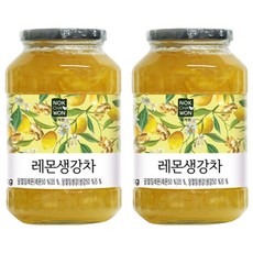 NOKCHAWON 綠茶園 檸檬薑茶果醬, 1kg, 2罐