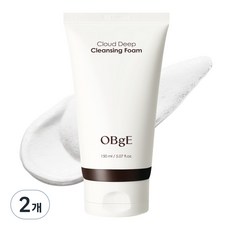 오브제 클라우드 딥 클렌징폼, 2개, 150ml 2개, 150ml