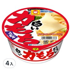 Maruchan 麻糬碗麵, 濃郁湯頭, 宵夜首選, 109g, 4入
