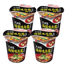 NONGSHIM 農心 天婦羅海鮮味烏龍 杯麵, 62g, 4入