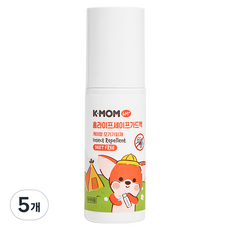 케이맘 유아용 이카리딘 모기기피제, 60ml, 5개