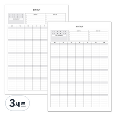 there's A4行程表月曆 2入, 混色