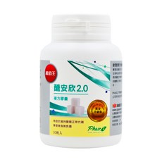 葡萄王 醣安欣2.0複方膠囊, 30顆, 16.5g, 1罐