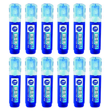 CKS 新雪克 修正液, 萬用速乾型 水油性共用 0.9mm鋼頭極細型修正液, 12g, 12個