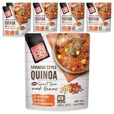 KITCHEN 88 西班牙風味即食藜麥，含甜玉米和紅腰豆, 150g, 6包