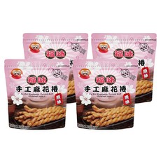 福味 手工麻花捲, 台灣小琉球直送, 原味, 75g, 4包