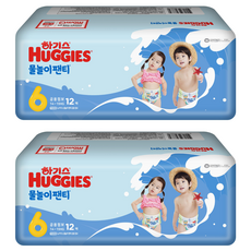 HUGGIES 好奇 游泳用防水褲型尿布, Jumbo, 24片