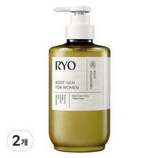 려 여성용 루트젠 단백질 트리트먼트 베르가못 앤 라벤더향, 515ml, 2개