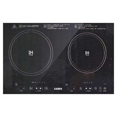 SAMPO 聲寶 微電腦雙口IH 電磁爐, KM-VA14GM, 自由站立