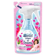 페브리즈 섬유탈취제 다우니 에이프릴향 리필, 320ml, 1개