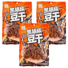 久品香 黑胡椒豆干, 120g, 3包