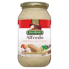 SAN REMO 聖雷蒙 Alfredo 頂級麵醬 義式白醬 480g, 1罐