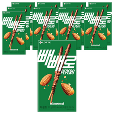 빼빼로 아몬드, 37g, 10개