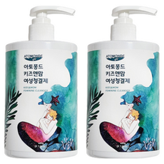 아토몽드 키즈앤맘 여성청결제, 400g, 2개