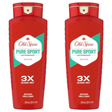 [쿠팡수입] 올드스파이스 하이 인듀어런스 퓨어 스포츠 바디 워시, 532ml, 2개