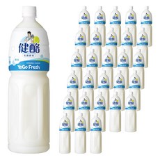 金車 健酪 乳酸飲料 原味 (1450ml/580ml/320ml) 原味乳酸口感，微微酸微甜, 1.45L, 36瓶