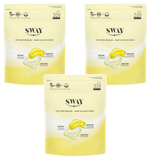 스웨이 식기세척기 액체캡슐 세제 55p, 440g, 3개