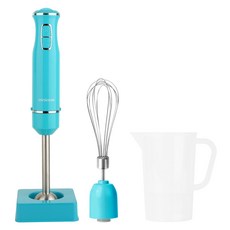 미니쿡 거품기 핸드블렌더 MT-H300 + 비커 세트, MT-H300(스카이블루 )