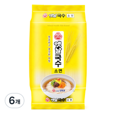오뚜기옛날 국수 소면, 2.5kg, 6개