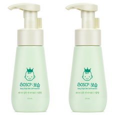 보습 베이비 샴푸 앤 바디워시 거품형, 270ml, 2개