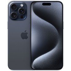 Apple 정품 아이폰 15 Pro Max 자급제, 블루티타늄, 1TB
