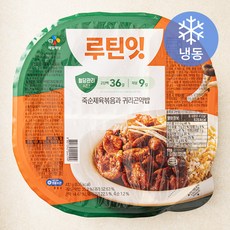 CJ제일제당 루틴잇 죽순제육볶음과 귀리곤약밥 (냉동), 412g, 1개