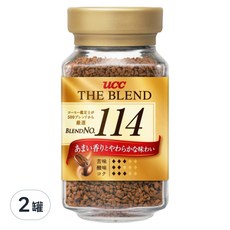 UccTheBlend 114即溶咖啡, 90g, 2罐