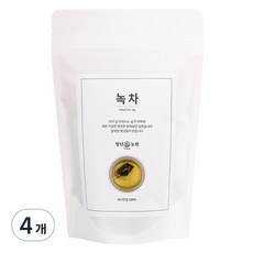 청년농원 저온가공 제주 녹차 삼각티백, 1g, 50개입, 4개