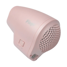Pingo 台灣品工 Travel Qmini 極輕隨身掌型吹風機, 環球電壓, 附防撞收納袋, HR-1709, 粉色