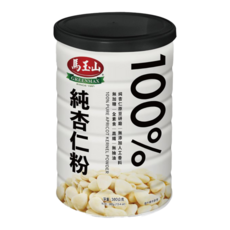 馬玉山 100%純杏仁粉，高纖無加糖, 380g, 1罐
