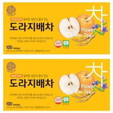 우리차 도라지배차, 1g, 100개입, 2개