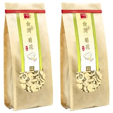 十翼饌 上等台灣菊花, 嚴選新鮮菊花, 無香料、無色素、無防腐劑, 淡雅清香、冷熱皆宜, 45g, 2包