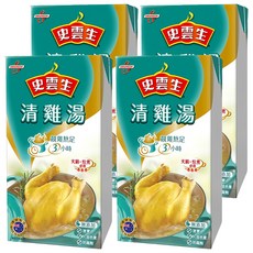 史雲生 湯底 清雞湯，靚雞熬足3小時，無添加，無激素，無防腐劑, 500ml, 4盒