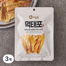 리프레쉬 먹태포, 30g, 3개
