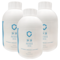Clean Clean 淨淨 食器清潔皂 補充瓶, 3合1 植物液態皂配方, 有效清除奶垢, 洗淨蔬果殘留農藥, 溫和不咬手, 500ml, 3瓶