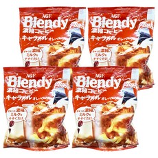 AGF Blendy 濃縮咖啡球, 焦糖歐蕾口味, 6入, 18g, 6個, 4袋