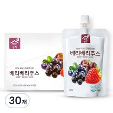 맑은농장 베리베리주스, 100ml, 30개 100ml, 30개입