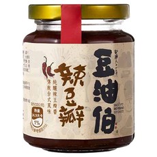 豆油伯 辣豆瓣醬，280g，傳統台式風味, 1罐