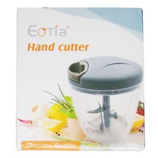 EoTia 廚房手拉切碎器, 手動切碎器, 德國品質, 1個