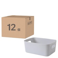 小麥購物 簡約收納籃 C258 152g, 顏色隨機, 12個